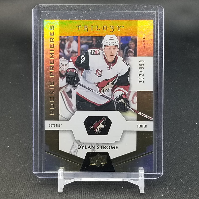 2016 UPPER DECK TRILOGY - ROOKIE PREMIERES - D. STROME - #64 - #'D/999 - RC