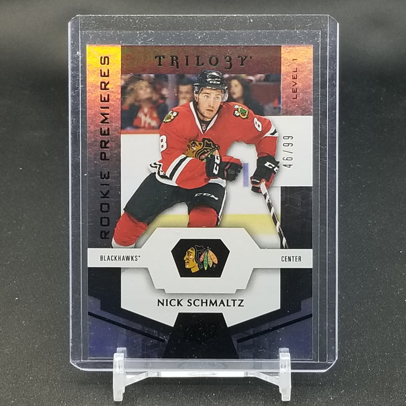 2016 UPPER DECK TRILOGY - BLACK - ROOKIE PREMIERES - N. SCHMALTZ - #70 - #'D/99 - RC
