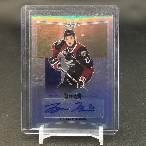 2017 LEAF METAL - L. BROWN - #BA-LBI - AUTOGRAPH