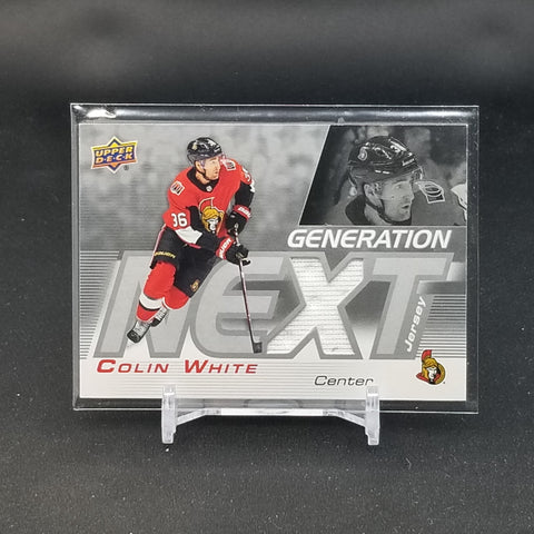 2019 UPPER DECK SERIES ONE - GENERATION NEXT - C. WHITE - #GN-7 - RELIC