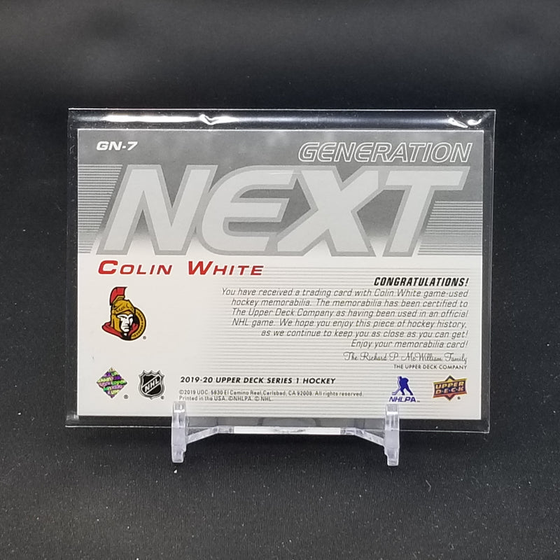 2019 UPPER DECK SERIES ONE - GENERATION NEXT - C. WHITE -