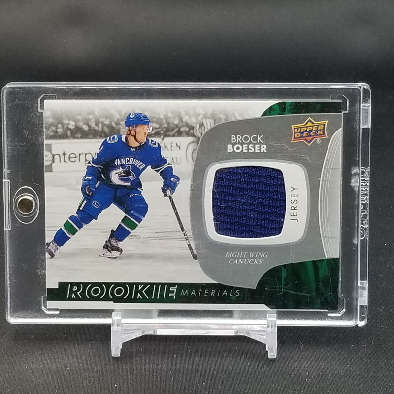 2017 UPPER DECK SERIES TWO - ROOKIE MATERIALS JERSEY - B. BOESER -