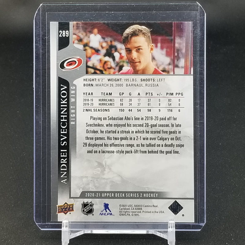 2020 UPPER DECK SERIES TWO - SUIT VARIANT SP - A. SVECHNIKOV -