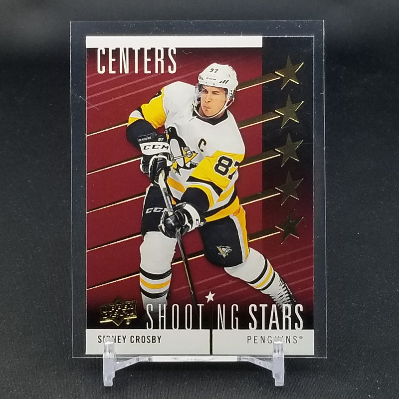 2019 UPPER DECK SERIES ONE - RED - SHOOTING STARS - S. CROSBY -