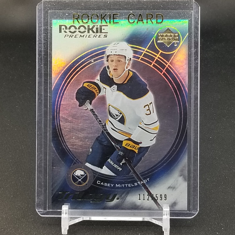 2018 UPPER DECK TRILOGY - ROOKIE PREMIERES - C. MITTELSTADT - #03-CM - #'D/599 - RC