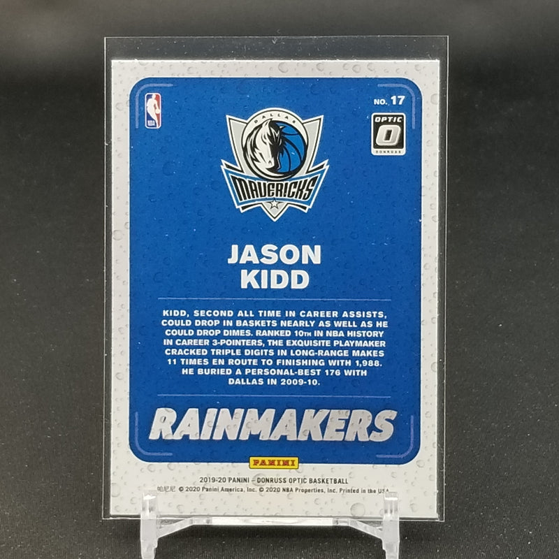 2019 PANINI DONRUSS OPTIC - RAINMAKERS - J. KIDD -