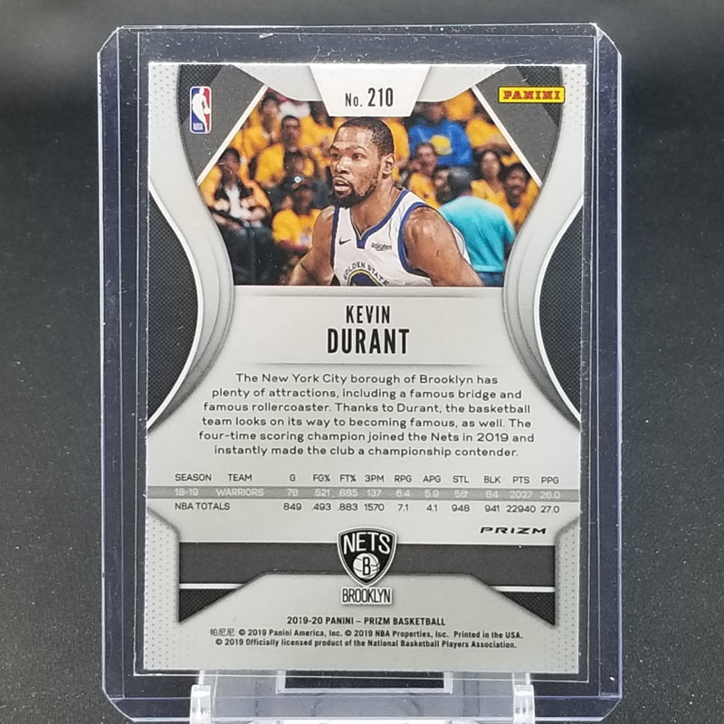 2019 PANINI PRIZM - SILVER PRIZM - K. DURANT -