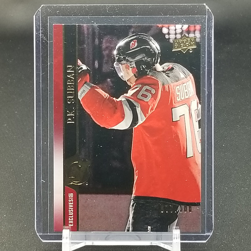 2020 UPPER DECK SERIES ONE - UD EXCLUSIVES - P. SUBBAN - #111 - #'D/100