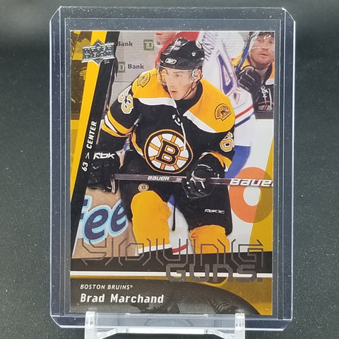 2009 UPPER DECK SERIES TWO - YOUNG GUNS - B. MARCHAND - #452 - RC