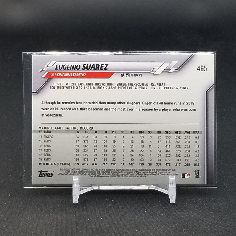 2020 TOPPS 3D - E. SUAREZ -