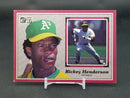 1983 DONRUSS - LARGE - R. HENDERSON -