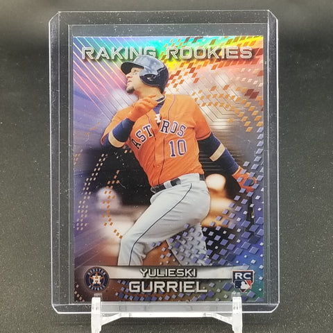 2017 TOPPS BOWMANS BEST - RAKING ROOKIES - Y. GURRIEL - #RR-YG - RC