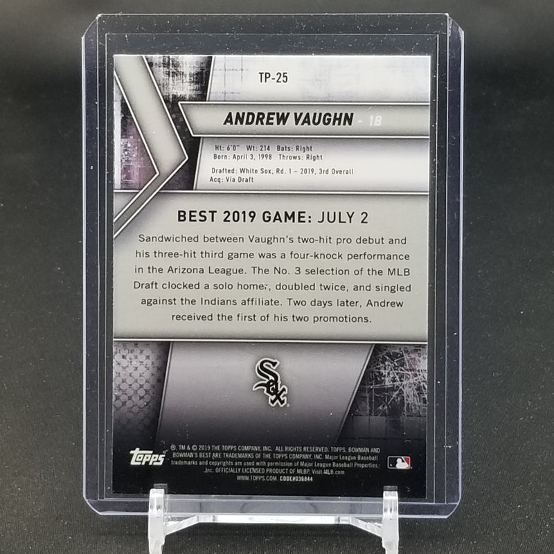 2019 TOPPS BOWMANS BEST - TOP PROSPECTS - A. VAUGHN -