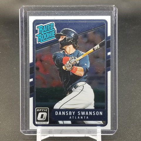 2017 PANINI DONRUSS OPTIC - RATED ROOKIE - D. SWANSON - #33 - RC