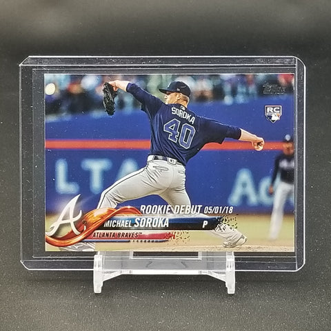 2018 TOPPS UPDATE SERIES - M. SOROKA - #US18 - RC