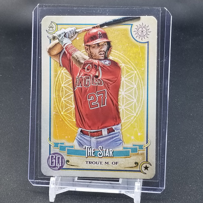 2020 TOPPS GYPSY QUEEN - TAROT OF THE DIAMOND - THE STAR - M. TROUT -