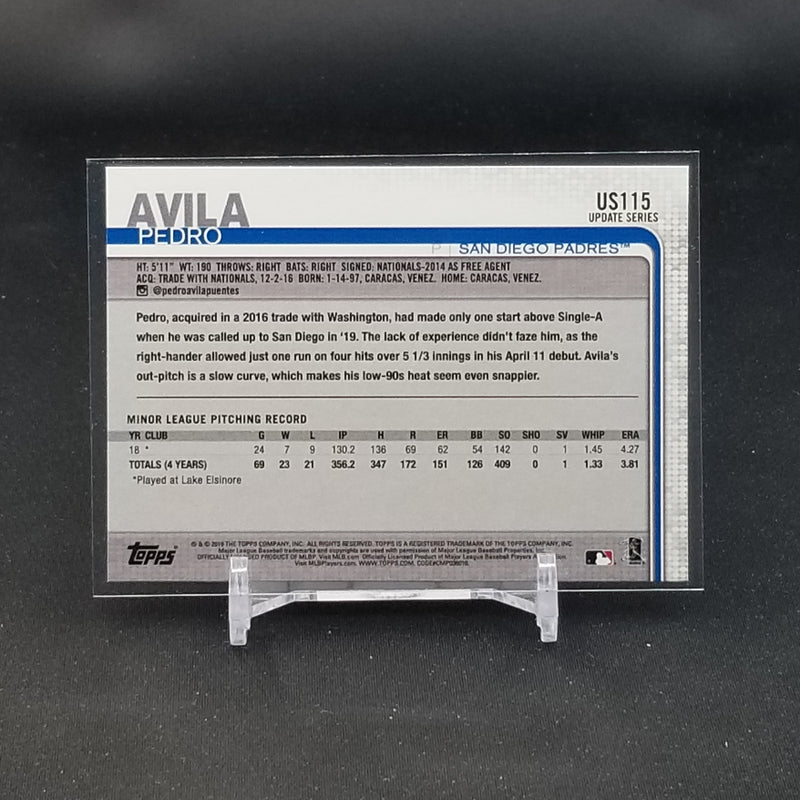 2019 TOPPS UPDATE - 150 YEARS GOLD FOIL STAMP - P. AVILA -