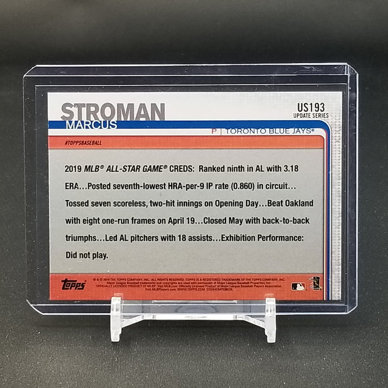 2019 TOPPS UPDATE - ASG RAINBOW FOIL - M. STROMAN -