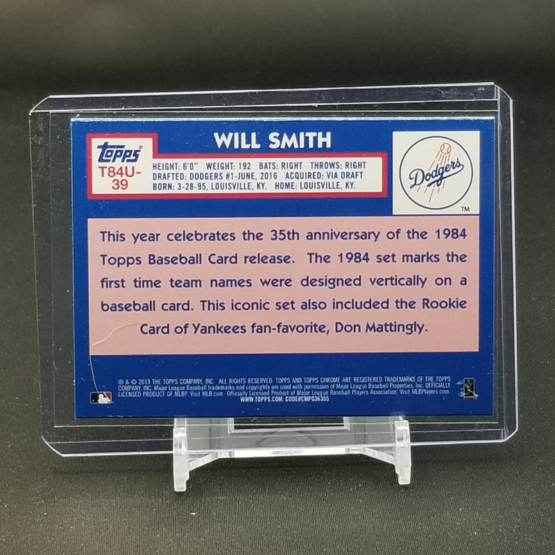 2019 TOPPS SILVER PACK - 35TH ANNIVERSARY - MOJO REFRACTOR - W. SMITH -