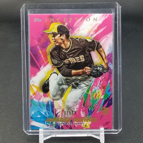 2020 TOPPS INCEPTION - MAGENTA - A. MUNOZ - #72 - #'D/99 - RC