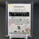 2020 TOPPS INCEPTION - MAGENTA - A. MUNOZ - #72 - #'D/99 - RC