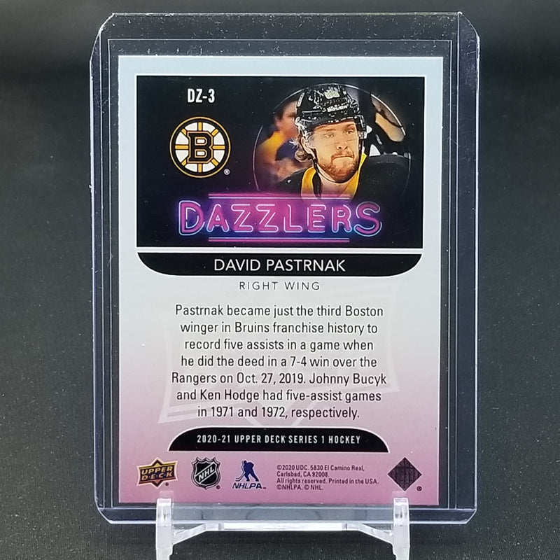 2020 UPPER DECK SERIES ONE - PINK DAZZLER - D. PASTRNAK -