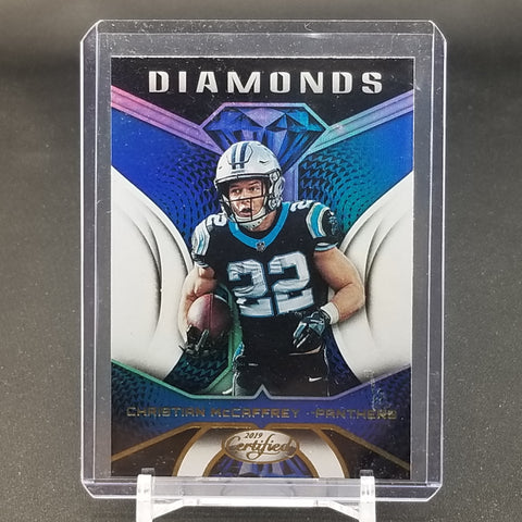 2019 PANINI CERTIFIED - DIAMONDS - C. McCAFFREY - #DI-CM
