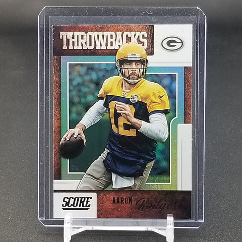 2019 PANINI SCORE - THROWBACKS - A. RODGERS - #T-3