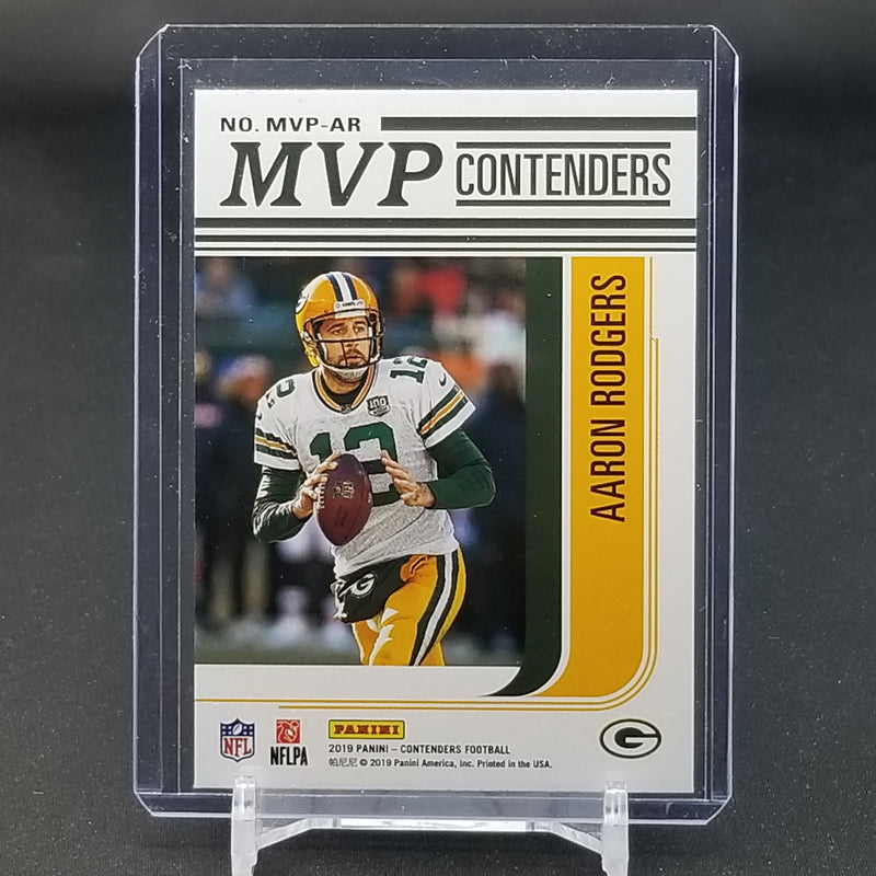 2019 PANINI CONTENDERS - MVP CONTENDERS - A. RODGERS -