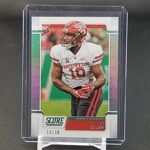 2019 PANINI SCORE - E. OLIVER - #361 - #'D/30 - RC