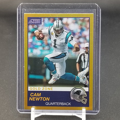 2019 PANINI SCORE - GOLD ZONE - C. NEWTON - #253 - #'D/50