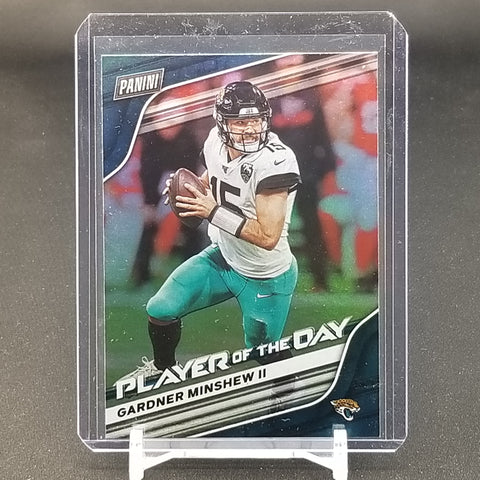 2020 PANINI PLAYER OF THE DAY - G. MINSHEW II - #15 - FOIL
