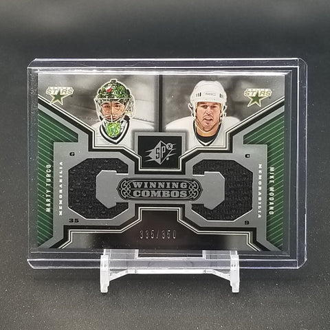 2005 UPPER DECK SPX - WINNING COMBOS - M. TURCO / M. MODANO - #WC-TM - #'D/350 - DUAL RELIC