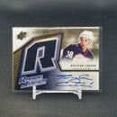 2005 UPPER DECK SPX - ROOKIE JERSEY - B. COBURN - #181 - #'D/1499 - RELIC - AUTOGRAPH - RC