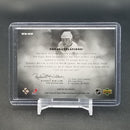 2005 UPPER DECK SPX - WINNING MATERIALS - B. MORROW - #WM-MW - #'D/350 - DUAL RELIC