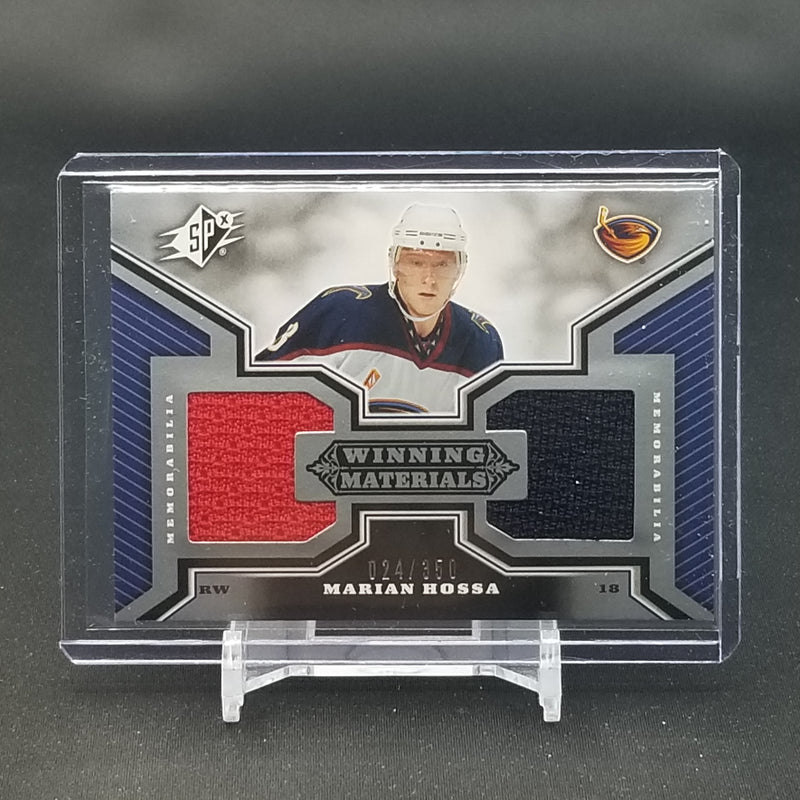 2005 UPPER DECK SPX - WINNING MATERIALS - M. HOSSA - #WM-HO - #'D/350 - DUAL RELIC