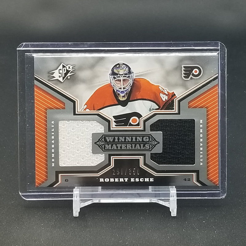 2005 UPPER DECK SPX - WINNING MATERIALS - R. ESCHE - #WM-RE - #'D/350 - DUAL RELIC