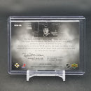 2005 UPPER DECK SPX - WINNING MATERIALS - T. RUUTU - #WM-TR - #'D/350 - DUAL RELIC