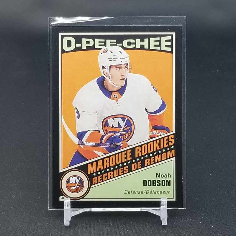 2019 UPPER DECK SERIES TWO - BLACK - O-PEE-CHEE RETRO - MARQUEE ROOKIE - N. DOBSON - #634 - #'D/100 - RC