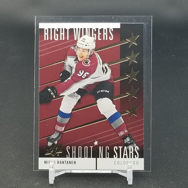 2019 UPPER DECK SERIES ONE - RED - SHOOTING STARS - M. RANTANEN -