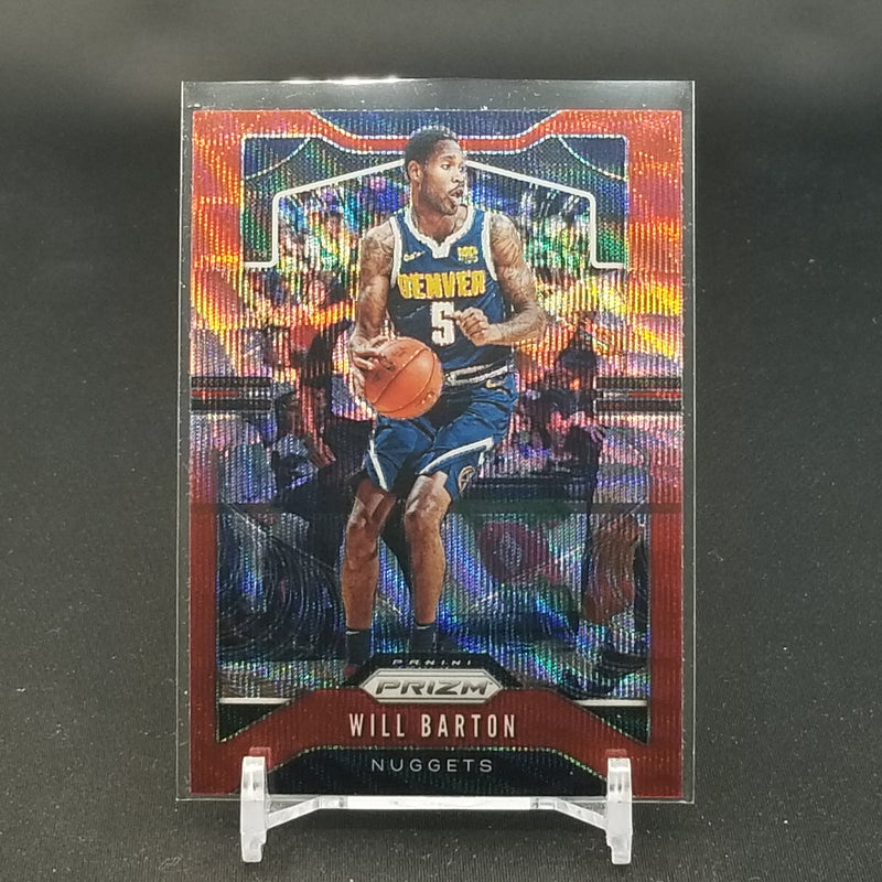 2019 PANINI PRIZM - RED WAVE PRIZM - SINGLES - SELECT PLAYER BELOW
