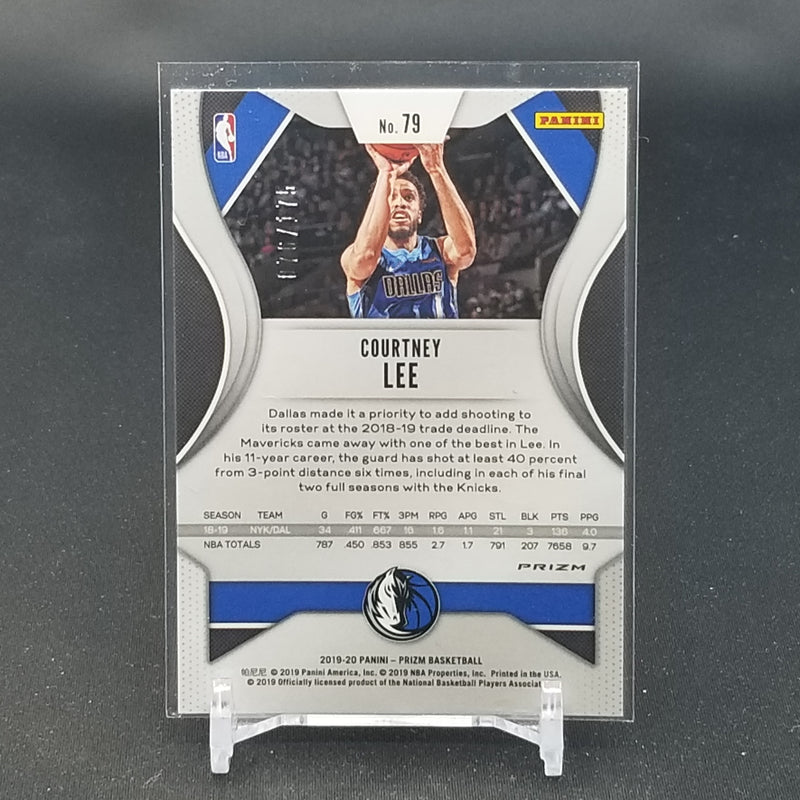 2019 PANINI PRIZM - BLUE DISCO - C. LEE - #79 - #'D/175