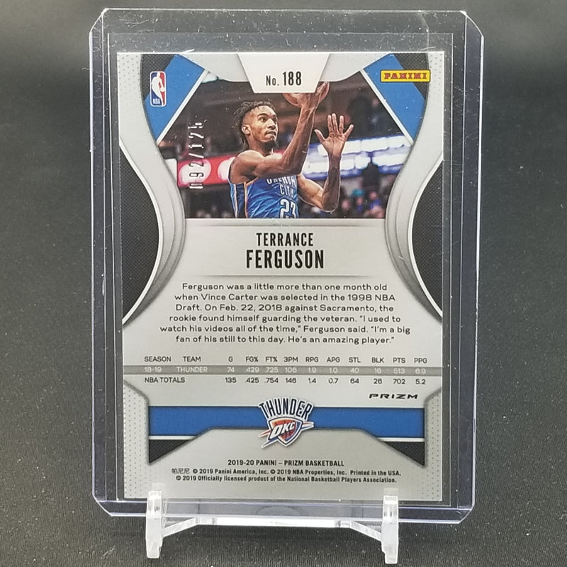 2019 PANINI PRIZM - RED DISCO - T. FERGUSON - #188 - #'D/125