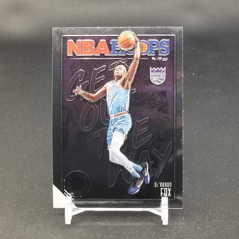 2019 PANINI PREMIUM STOCK - GET OUT THE WAY - D. FOX - #13