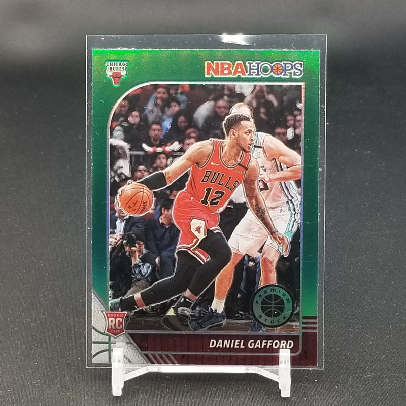 2019 PANINI HOOPS PREMIUM STOCK - GREEN PRIZM - D. GAFFORD -