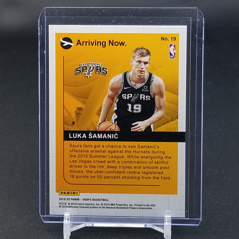 2019 PANINI HOOPS - ARRIVING NOW - L. SAMANIC -