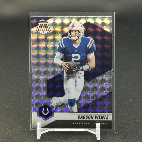 2021 PANINI MOSAIC - SILVER MOSAIC PRIZM - C. WENTZ - #90