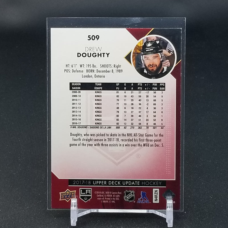 2017 UPPER DECK UPDATE - UD EXCLUSIVES - D. DOUGHTY - #509 - #'D/100