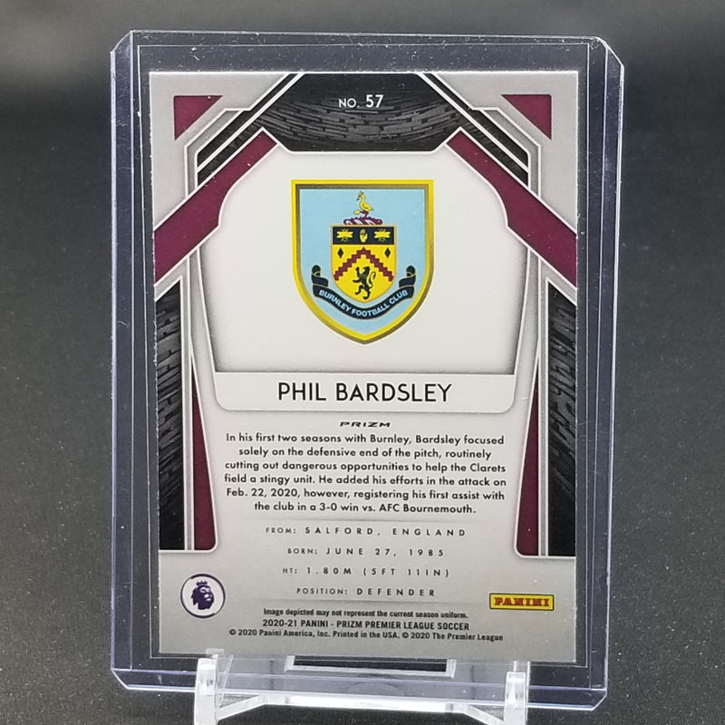 2020 PANINI PRIZM PREMIER LEAGUE - HYPER SILVER PRIZM - P. BARDSLEY -