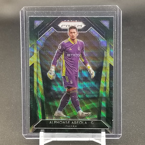 2020 PANINI PRIZM PREMIER LEAGUE - GREEN YELLOW PRIZM - A. AREOLA - #286